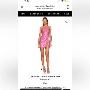 Revolve xsmall  dress - wore once